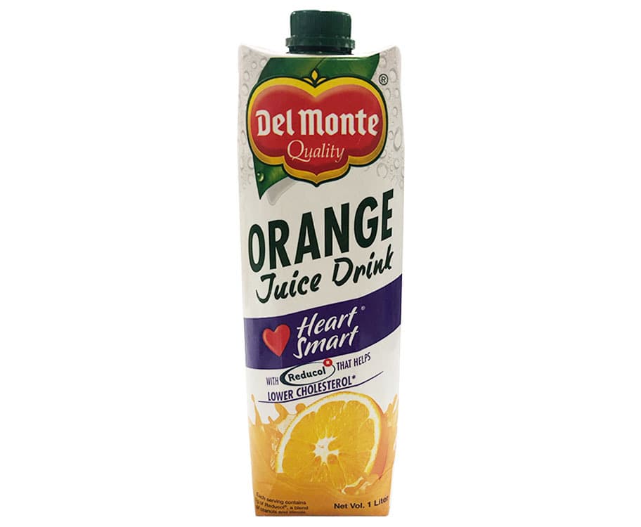 Del Monte Orange Juice Drink Heart Smart 1L