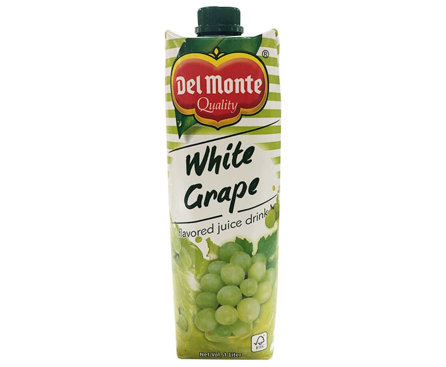 Del Monte White Grape Flavored Juice Drink 1L