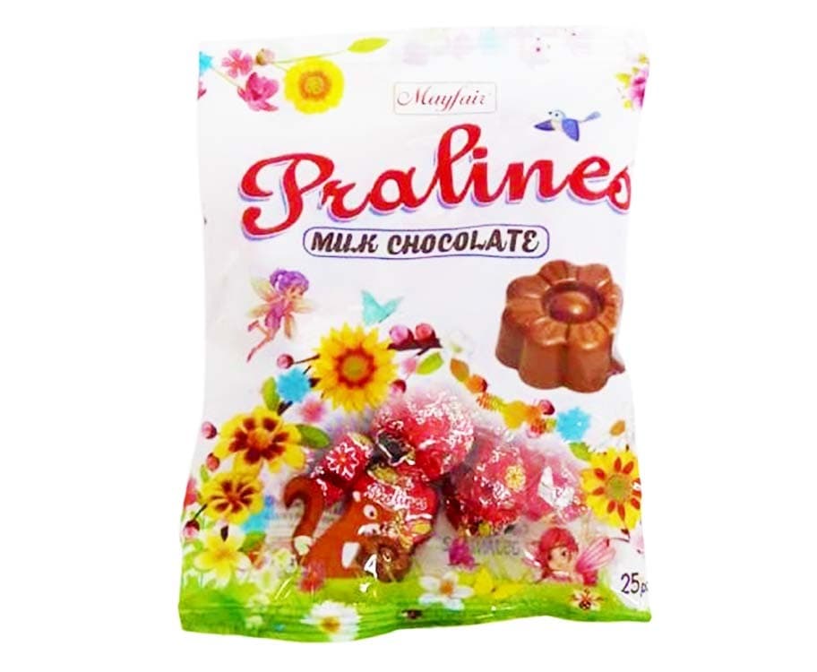 Mayfair Pralines Milk Chocolate 25 Pieces 80g