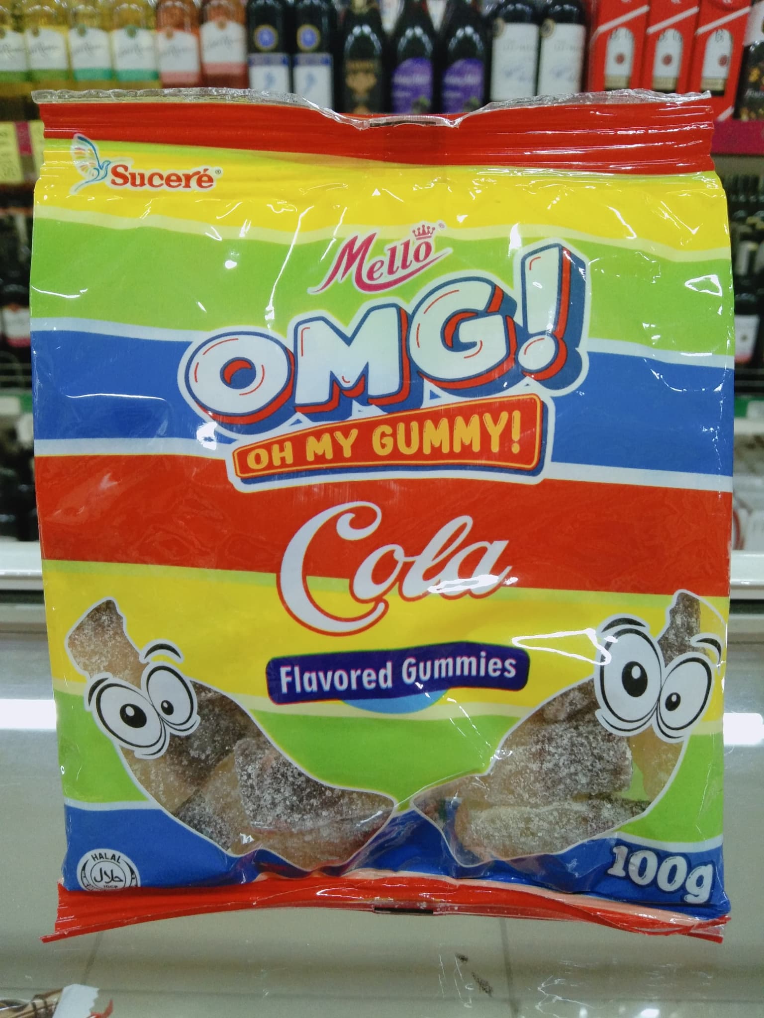 Mello OMG! Oh My Gummy! Cola Flavored Gummies 100g