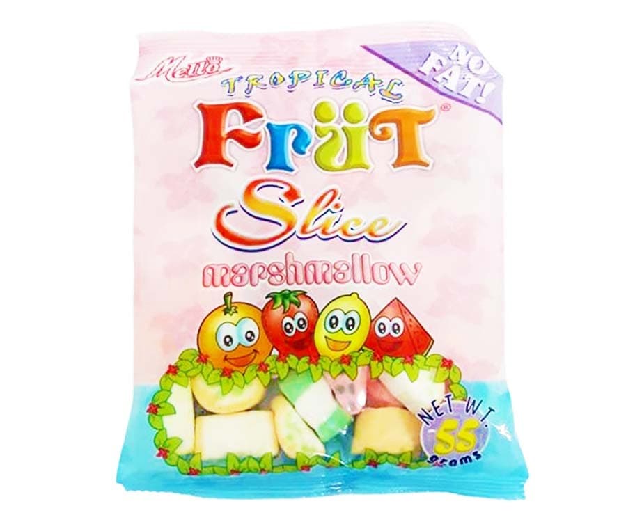 Mello Tropical Früt Slice Marshmallow 55g