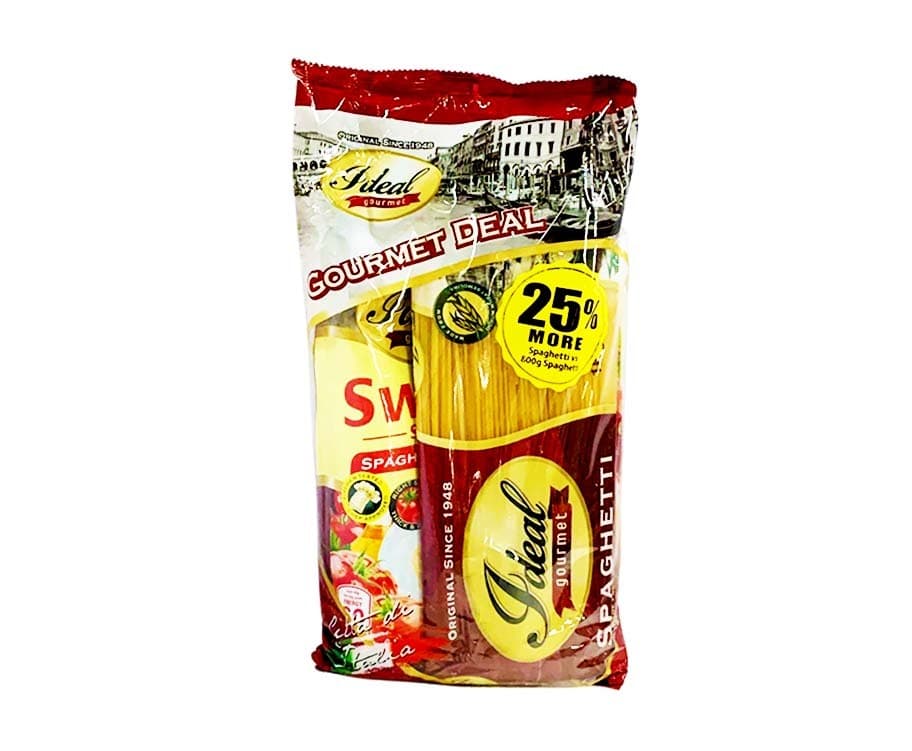 Ideal Gourmet Deal Spaghetti 1kg + Ideal Spaghetti Sauce 1kg