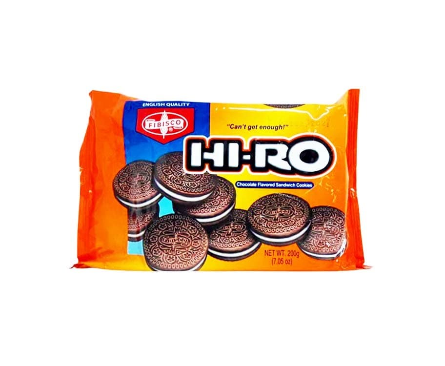 Fibisco Hi-Ro Chocolate Flavored Sandwich Cookies 200g