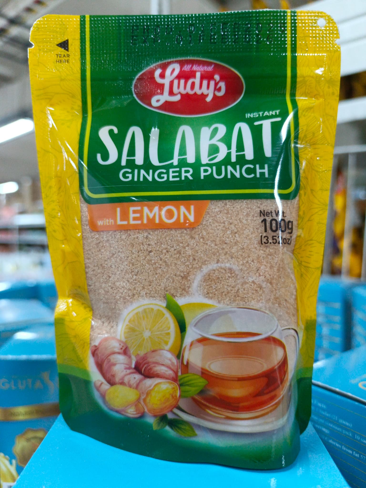 Ludy's Instant Salabat Ginger Punch with Lemon 100g