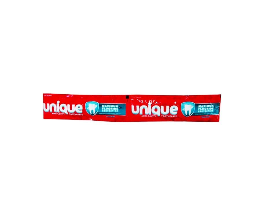 Unique Anti-Cavity Toothpaste Maximum Flouride Protection Fresh Mint (6packs x 10ml)
