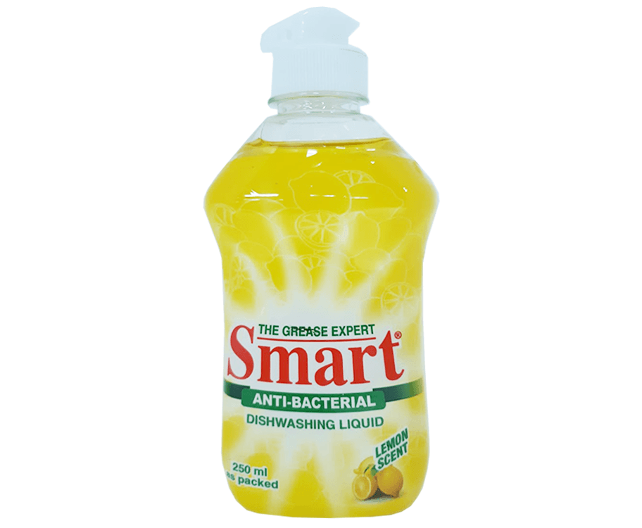 Smart Anti-Bacterial Dishwashing Liquid Lemon Scent 250mL