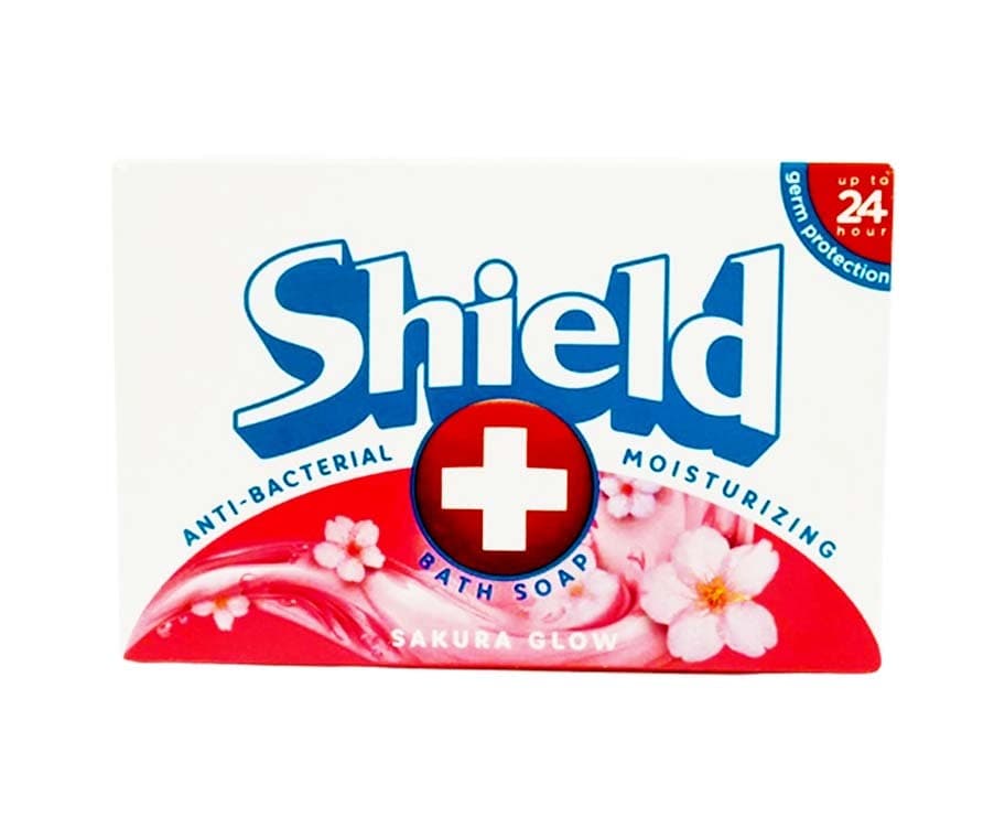 Shield Anti-Bacterial + Moisturizing Bath Soap Sakura Glow 85g