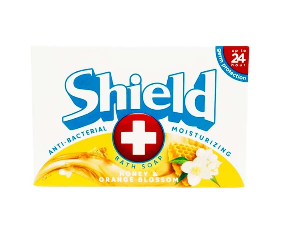 Shield Anti-Bacterial + Moisturizing Bath Soap Honey & Orange Blossom 90g