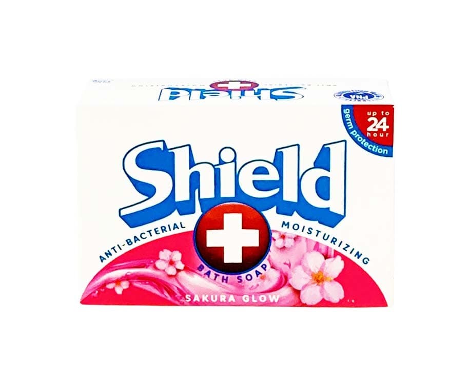 Shield Anti-Bacterial + Moisturizing Bath Soap Sakura Glow 120g