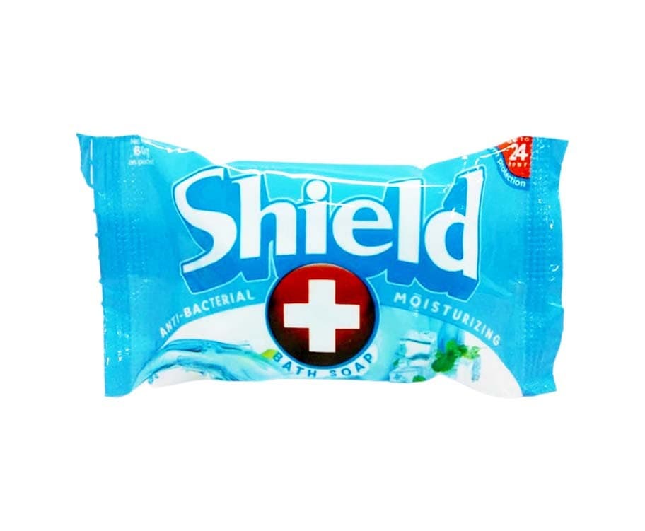 Shield Anti-Bacterial Moisturizing Bath Soap Menthol Cool 60g