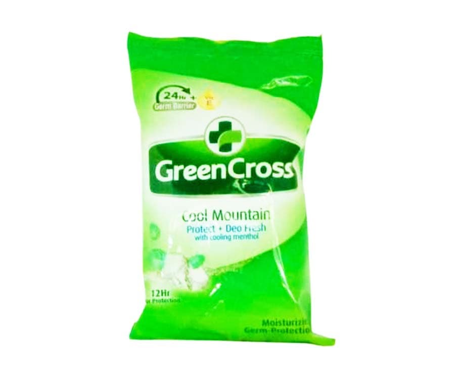 Green Cross Cool Mountain Protect + Deo Fresh with Cooling Menthol 55g