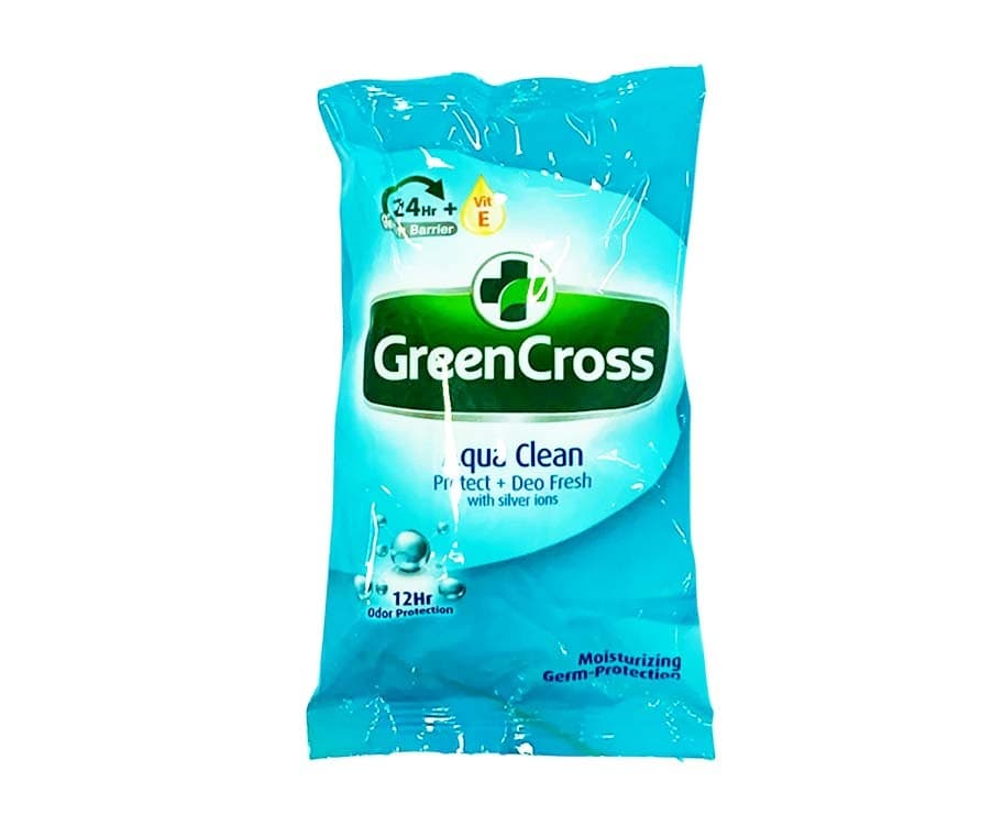 Green Cross Aqua Clean Protect + Deo Fresh with Silver Ions 55g
