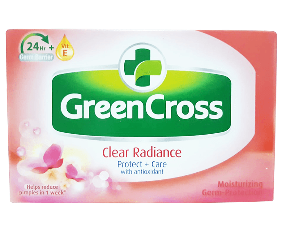Green Cross Clear Radiance Protect + Care With Antioxidant Moisturizing Germ-Protection 125g