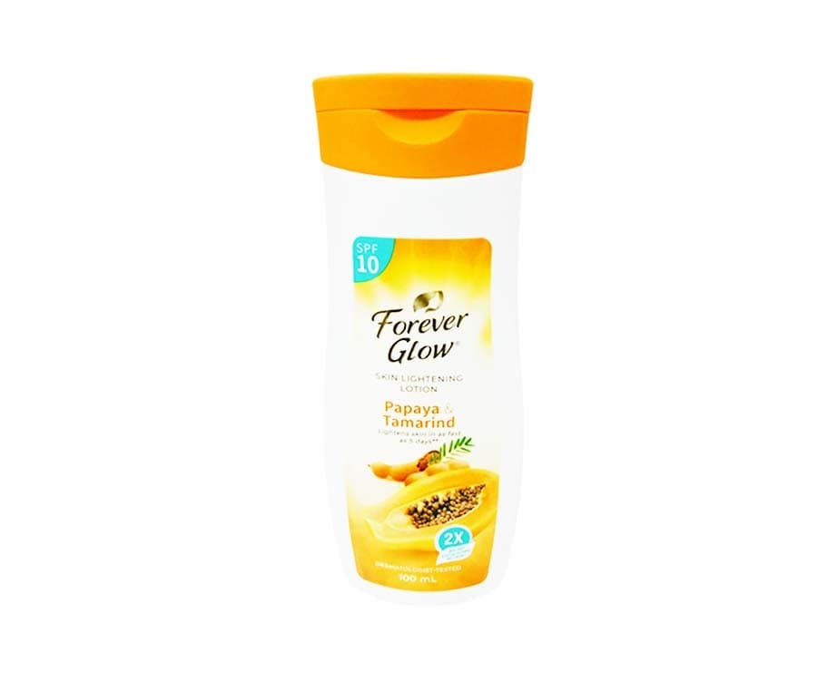 Forever Glow Skin Lightening Lotion Papaya & Tamarind with SPF10 100mL
