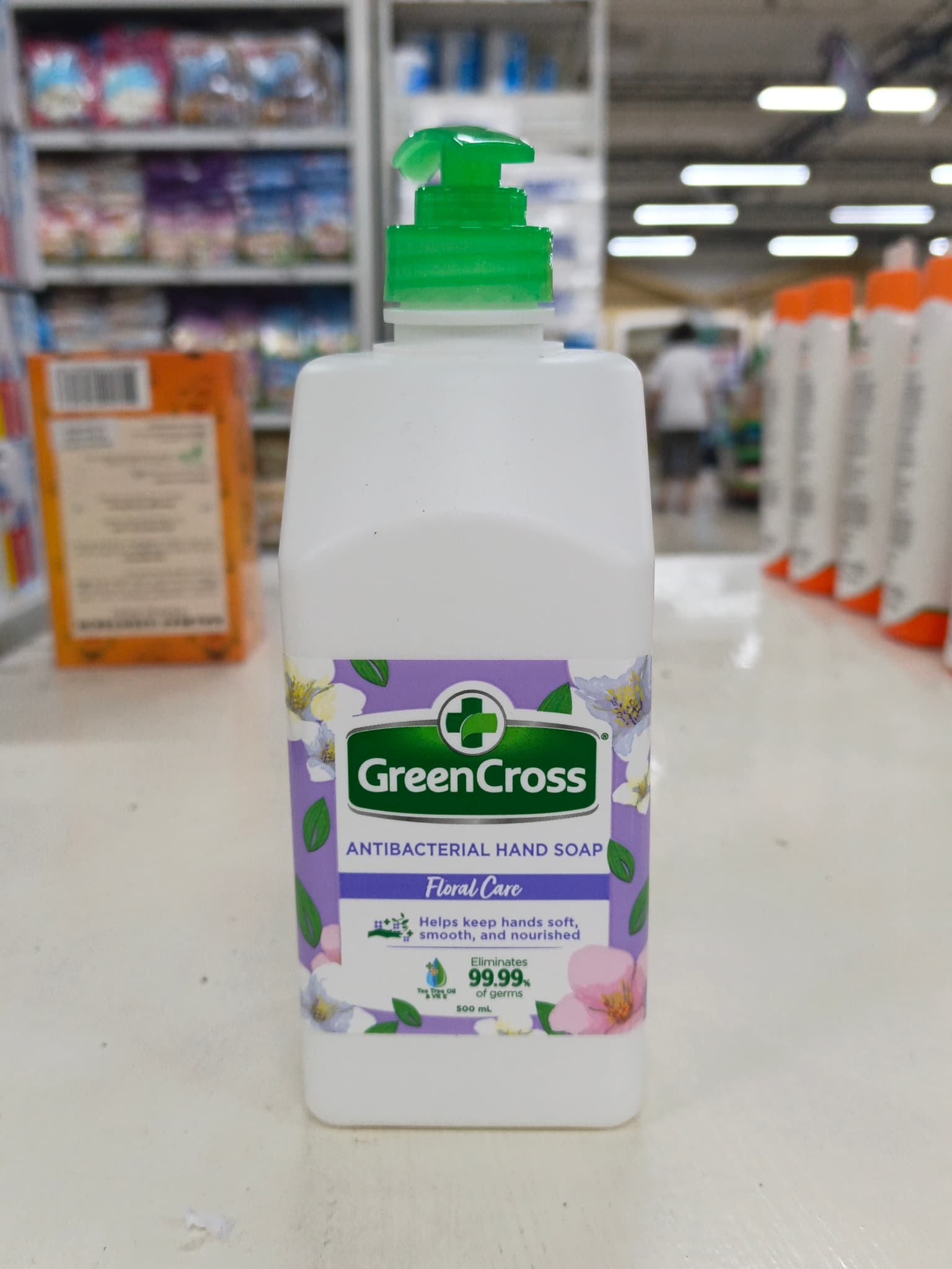 Green Cross Antibacterial Hand Soap Floral Care 500ml