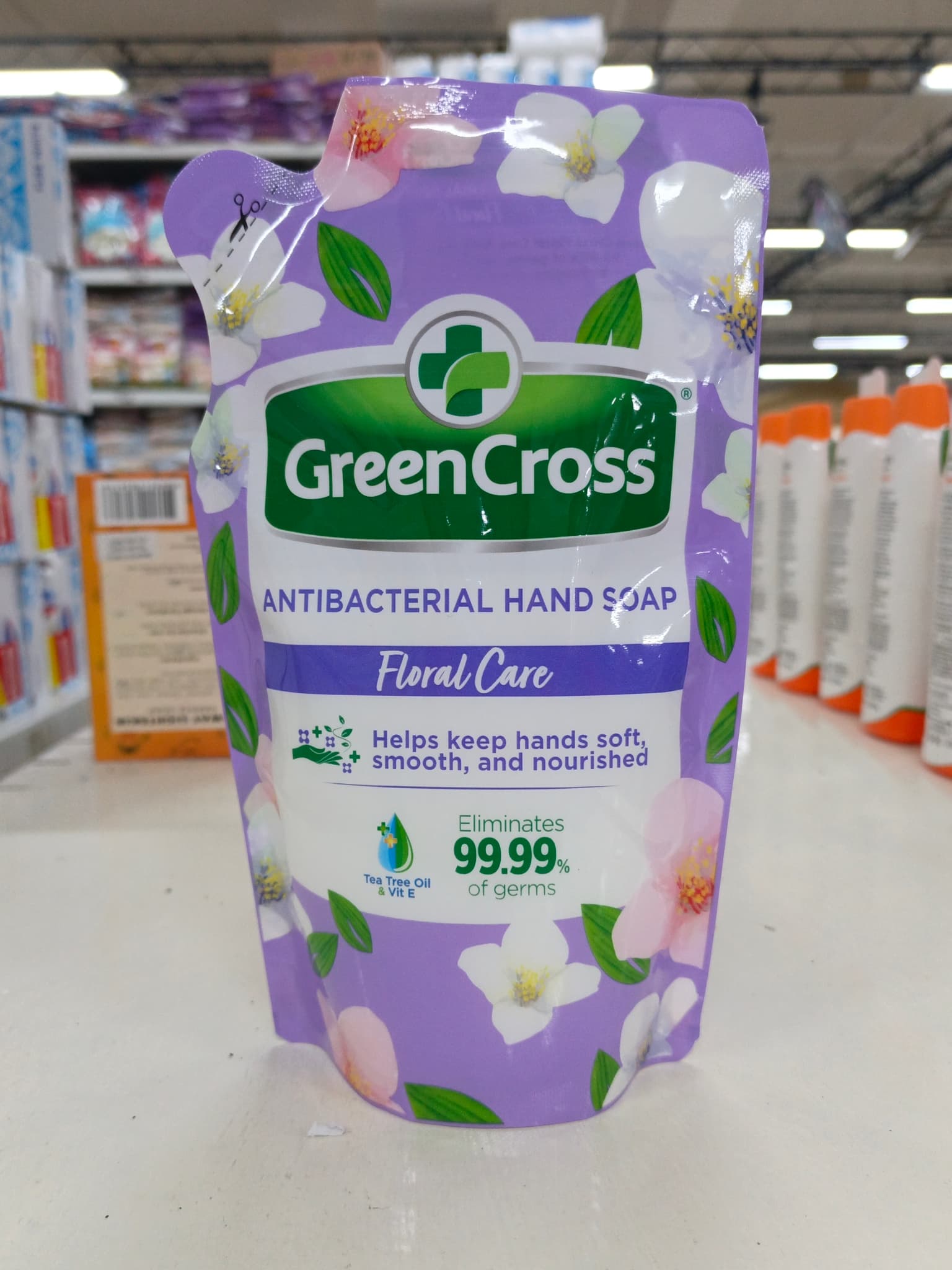 Green Cross Antibacterial Hand Soap Floral Care 450ml