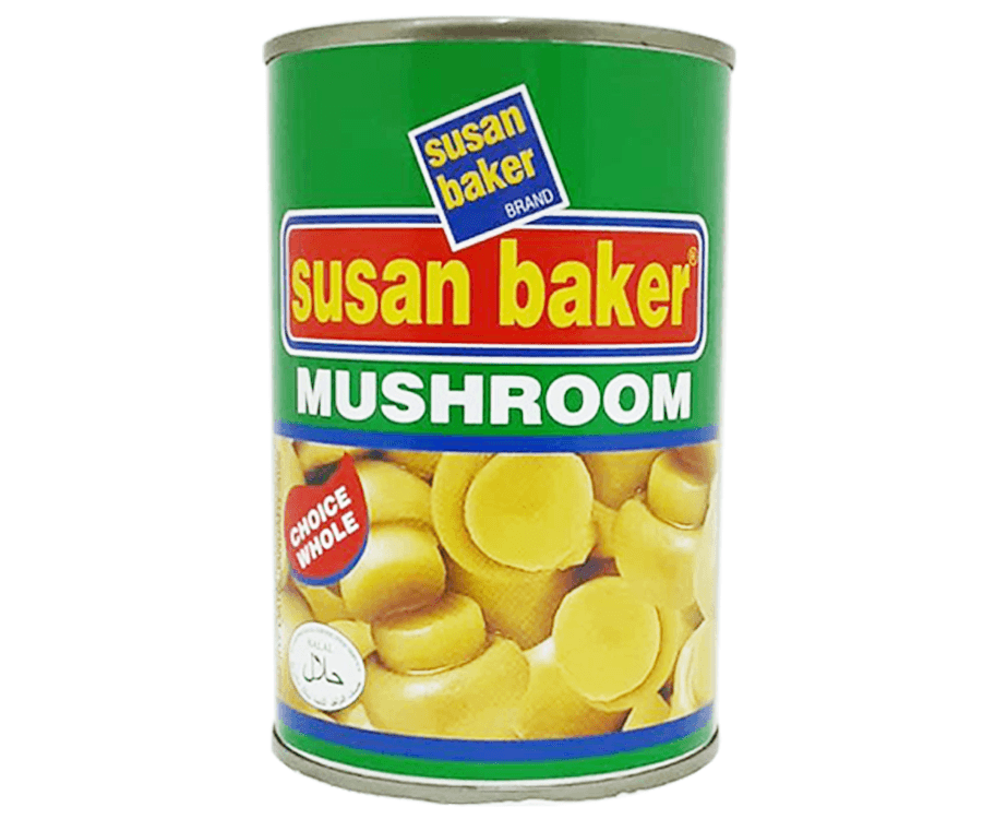 Susan Baker Choice Whole Mushroom 400g