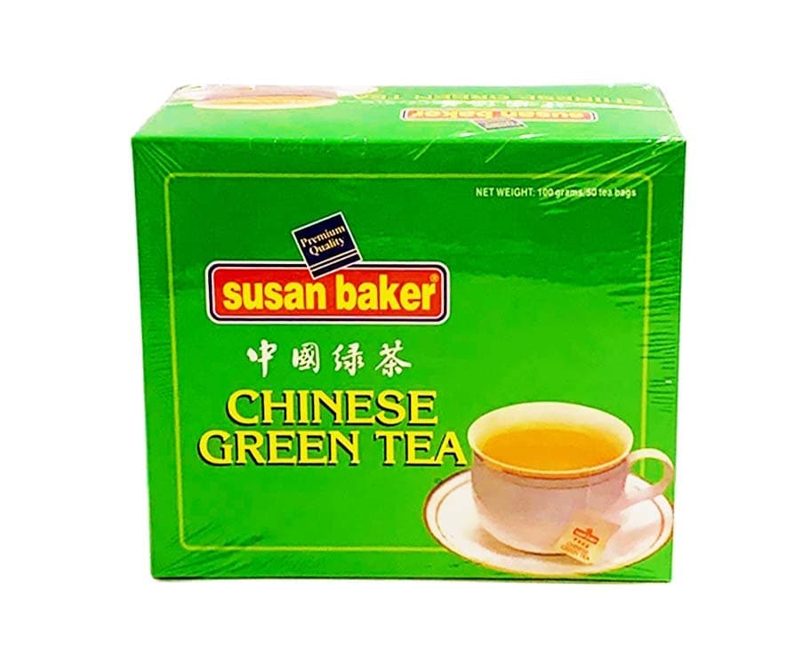 Susan Baker Premium Quality Chinese Green Tea (50 Tea Bags x 2g) 100g