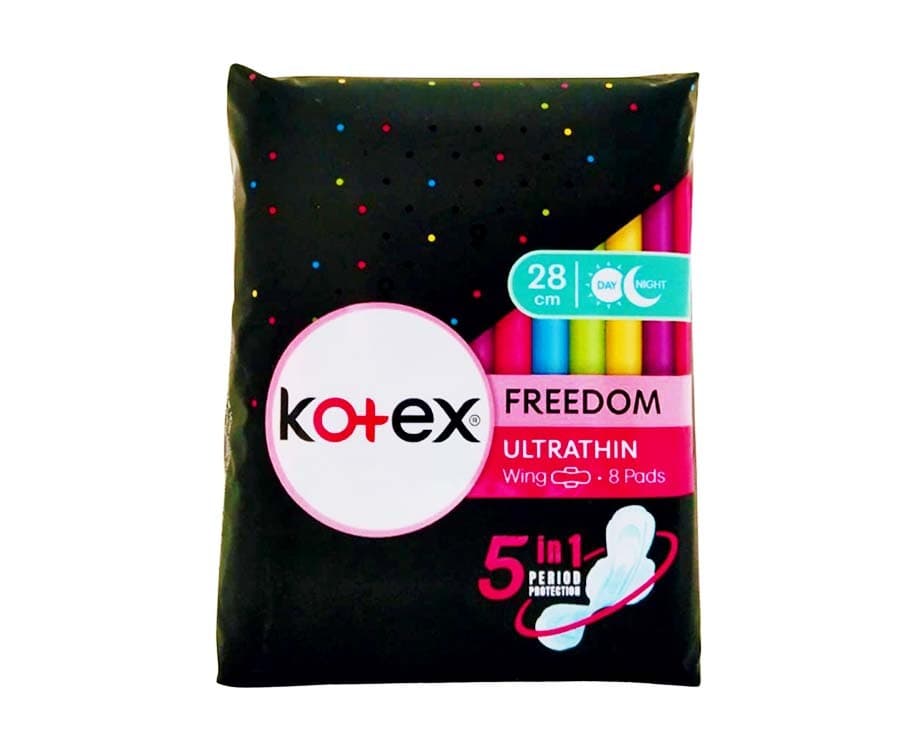 Kotex Freedom Ultrathin Wing 28cm 8 Pads