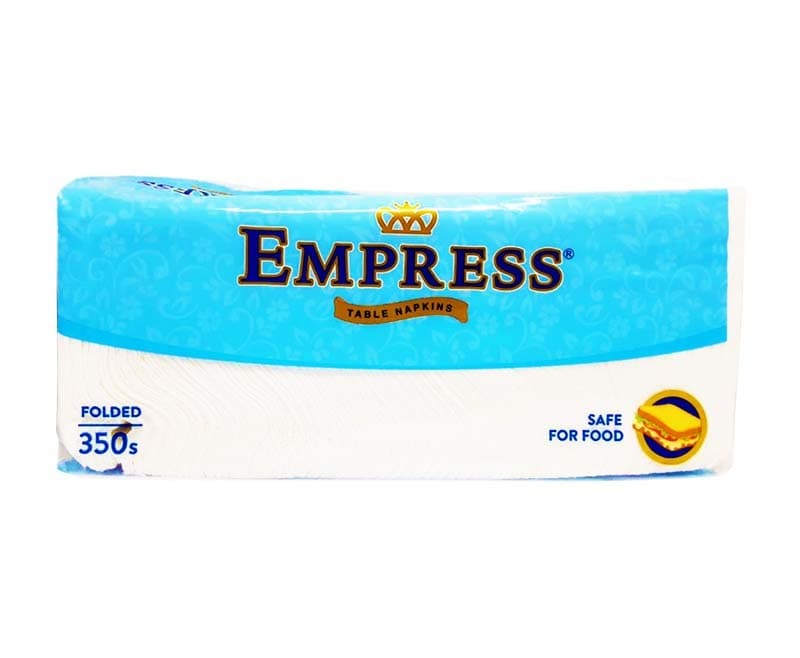 Empress Table Napkins Folded 350's