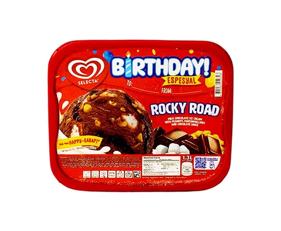 Selecta Birthday Espesyal Rocky Road 1.3L