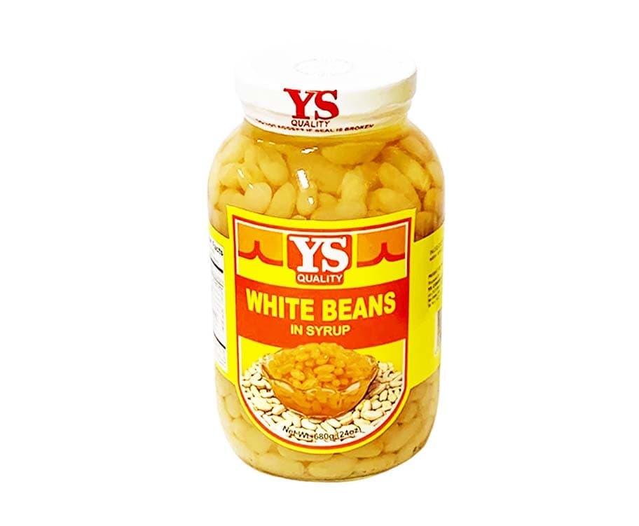YS White Beans in Syrup 24oz (680g)