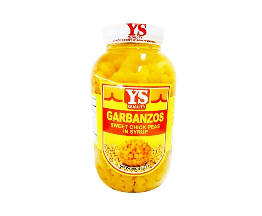 YS Garbanzos Sweet Chick Peas in Syrup 907g