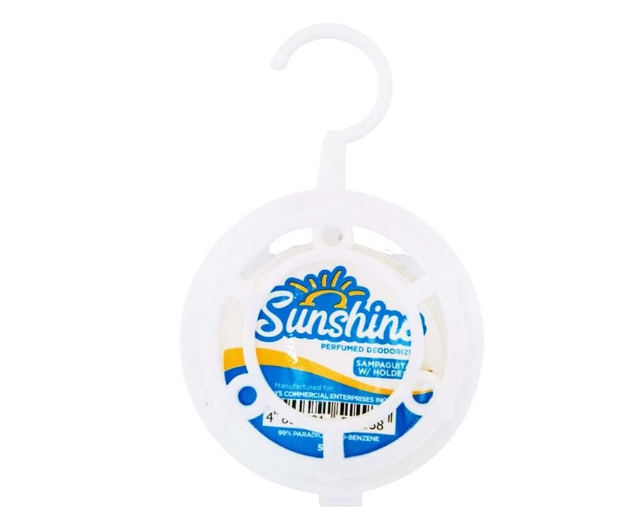 Sunshine Perfumed Deodorizer Sampaguita with Holder 50g
