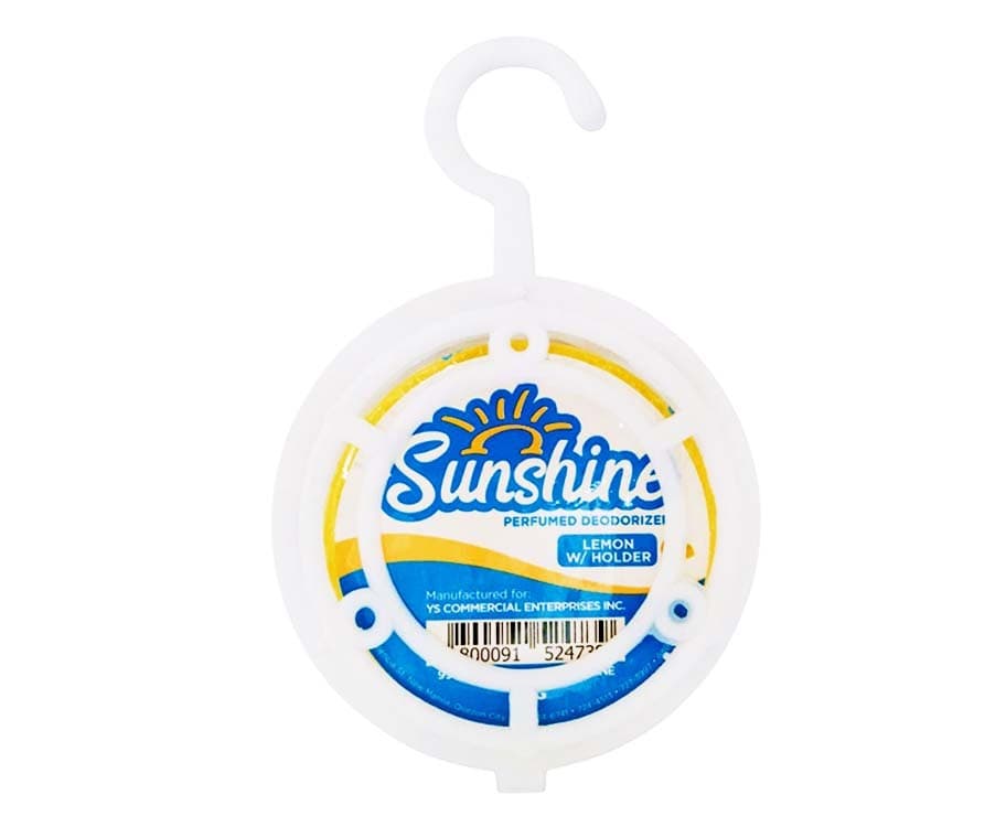 Sunshine Perfumed Deodorizer Lemon with Holder 100g