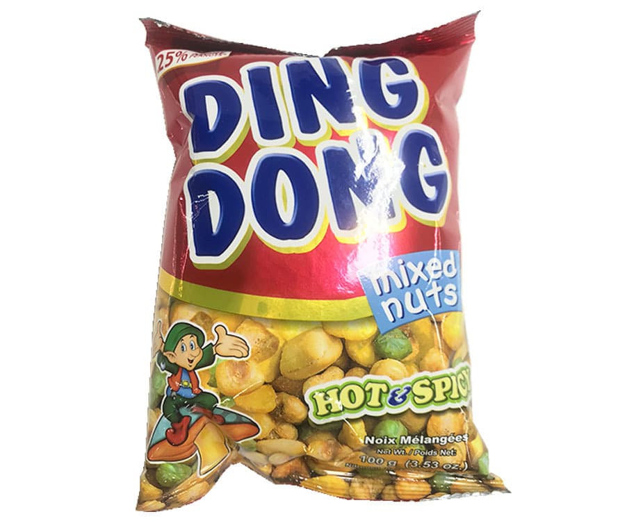 Ding Dong Mixed Nuts Hot & Spicy 100g