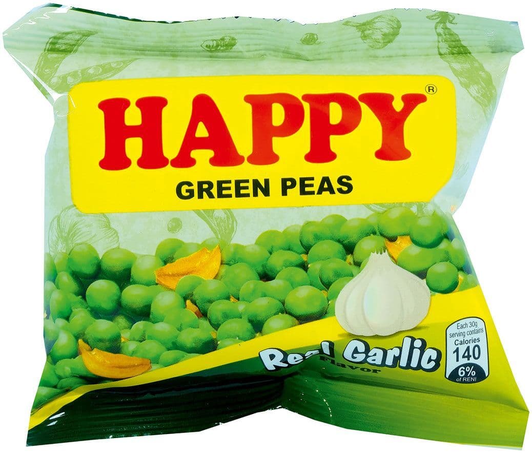 Happy Green Peas Real Garlic Flavor 35g