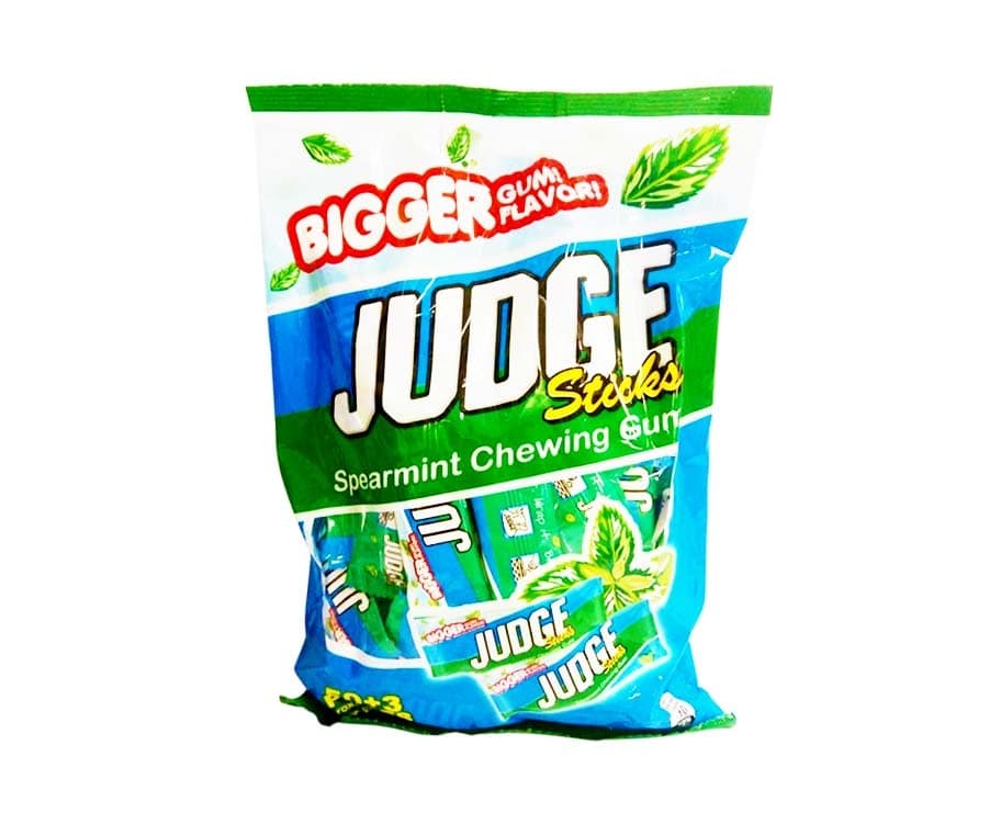 Judge Sticks Spearmint Chewing Gum (53 Packs x 3.1g)