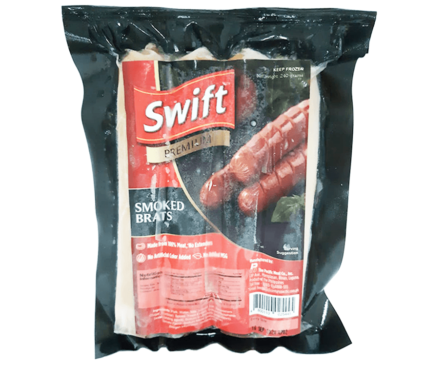 Swift Premium Smoked Brats 240g