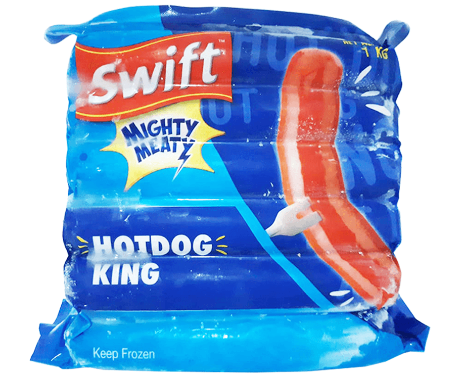 Swift Mighty Meaty Hotdog King 1kg