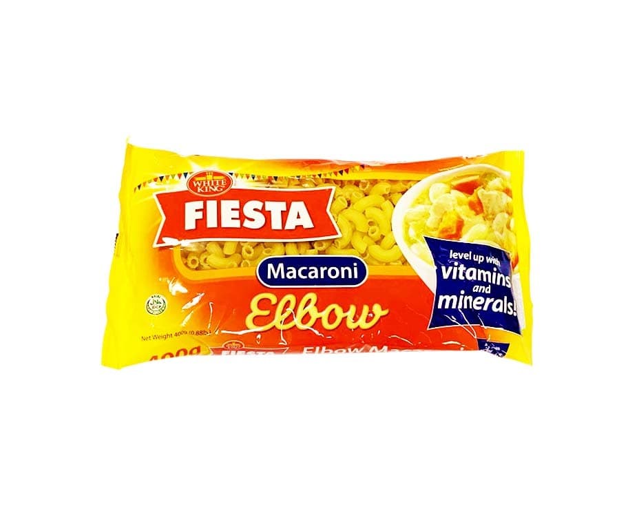 White King Fiesta Elbow Macaroni 400g