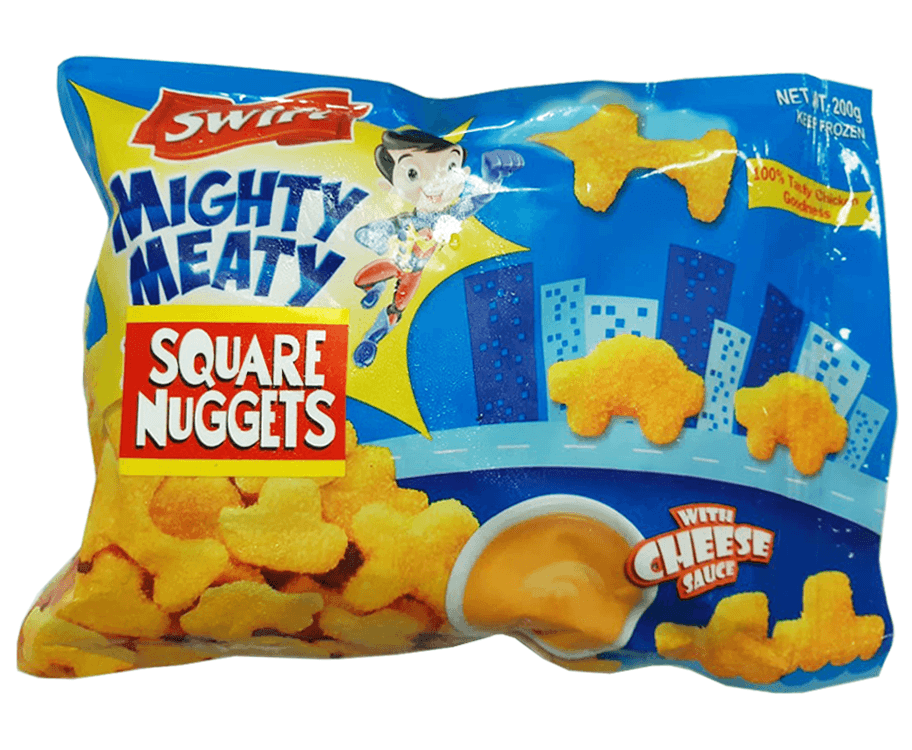 Swift Mighty Meaty Nuggets with Cheese Sauce 200g