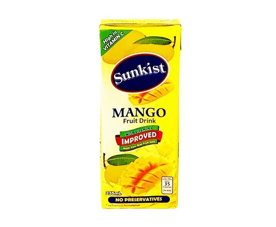 Sunkist Mango Fruit Drink 235mL