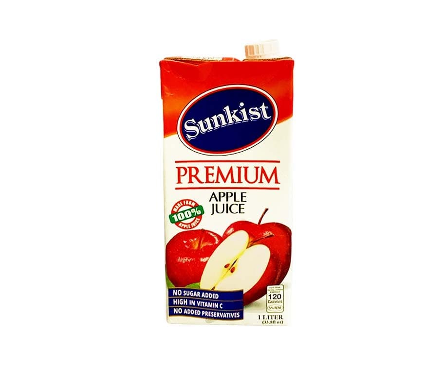 Sunkist Premium Apple Juice 1L