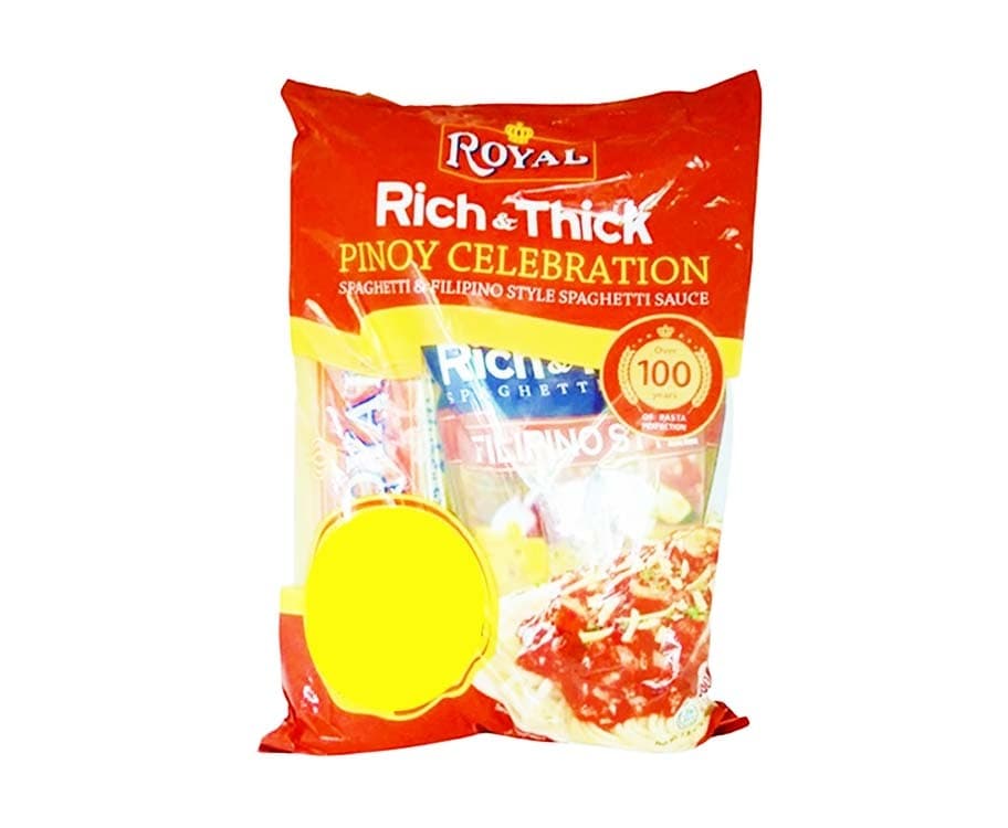 Royal Rich & Thick Pinoy Celebration Spaghetti & Filipino Style Spaghetti Sauce 1.8kg
