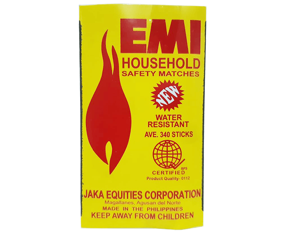 EMI Household Safety Matches Water Resistant 340 Match Sticks