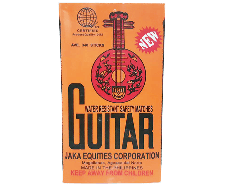 Guitar Water Resistant Safety Matches 340 Match Sticks