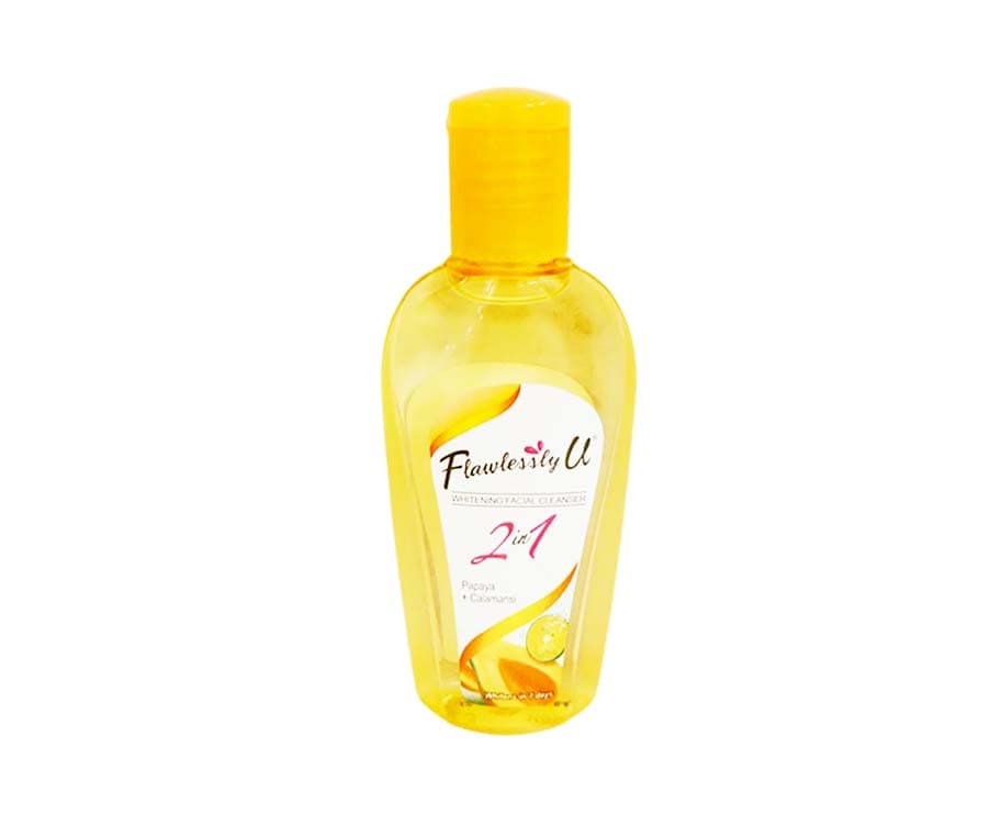 Flawlessly U Whitening Facial Cleanser 2-in-1 Papaya + Calamansi 75mL