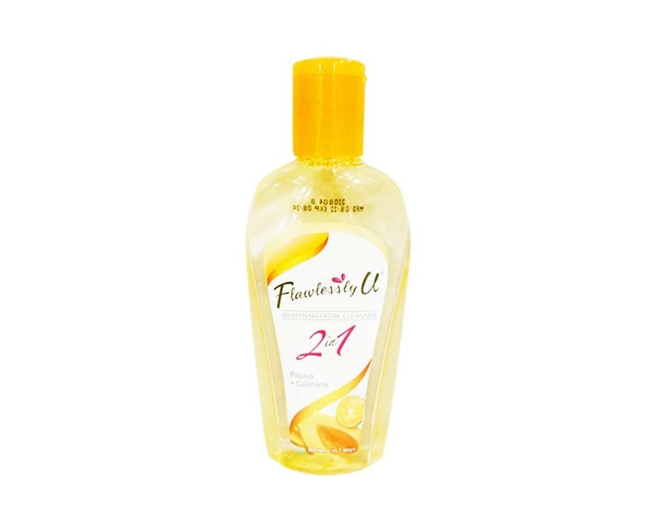 Flawlessly U Whitening Facial Cleanser 2-in-1 Papaya + Calamansi 135mL