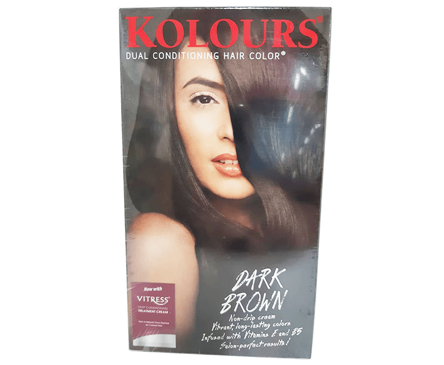 Kolours Dual Conditioning Hair Color Dark Brown