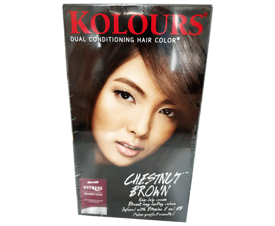 Kolours Dual Conditioning Hair Color Chestnut Brown