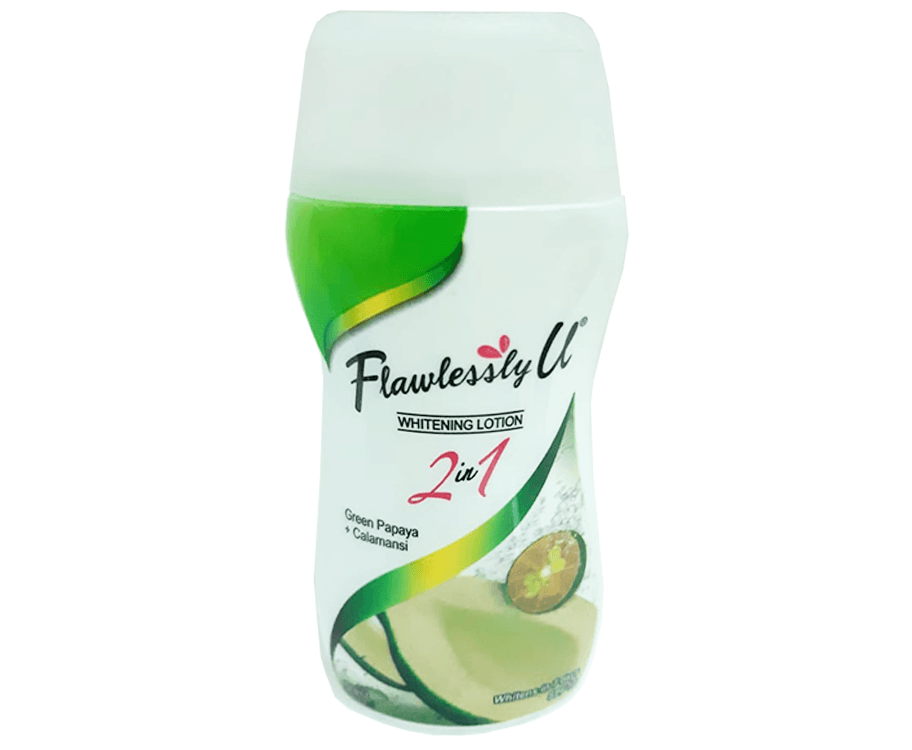 Flawlessly U 2-in-1 Green Papaya + Calamansi Whitening Lotion 50mL