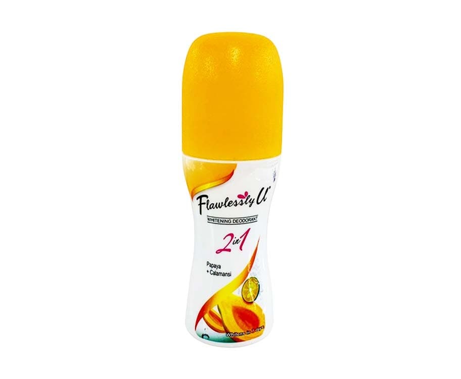 Flawlessly U Whitening Deodorant 2-in-1 Papaya + Calamansi 40mL