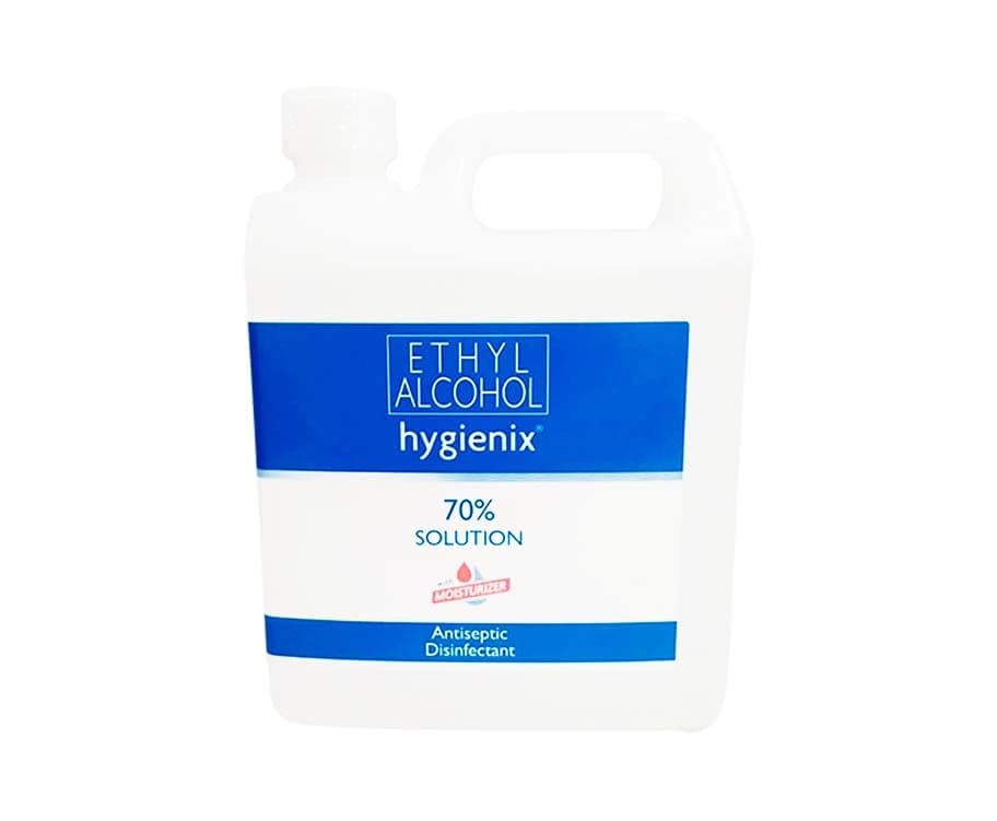 Hygienix Ethyl Alcohol 70% Solution with Moisturizer Antiseptic Disinfectant 1L