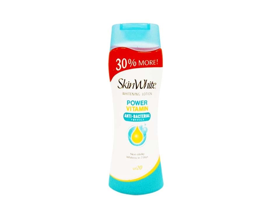 SkinWhite Whitening Lotion Power Vitamin Anti-Bacterial Formula with SPF20 130mL