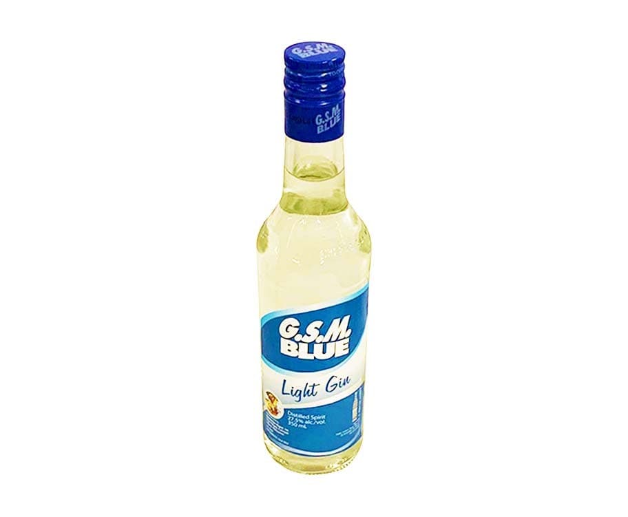 G.S.M. Blue Light Gin Distilled Spirit 350mL